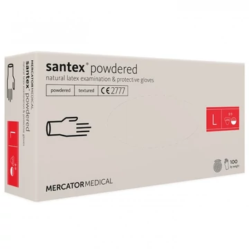  Mercator Santex púderes latex kesztyű