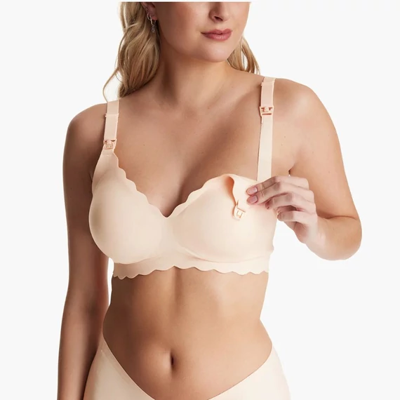 Momcozy YN46 Seamless Support Floral szoptatós melltartó