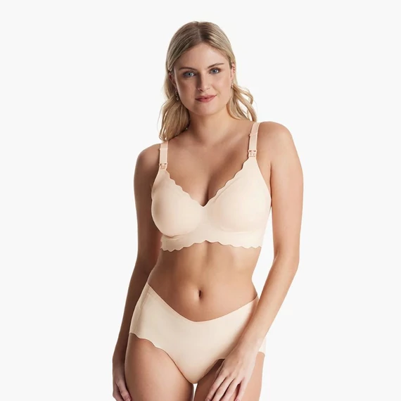 Momcozy YN46 Seamless Support Floral szoptatós melltartó