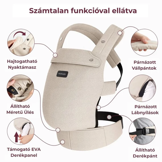 Momcozy PureHug csatos babahordozó