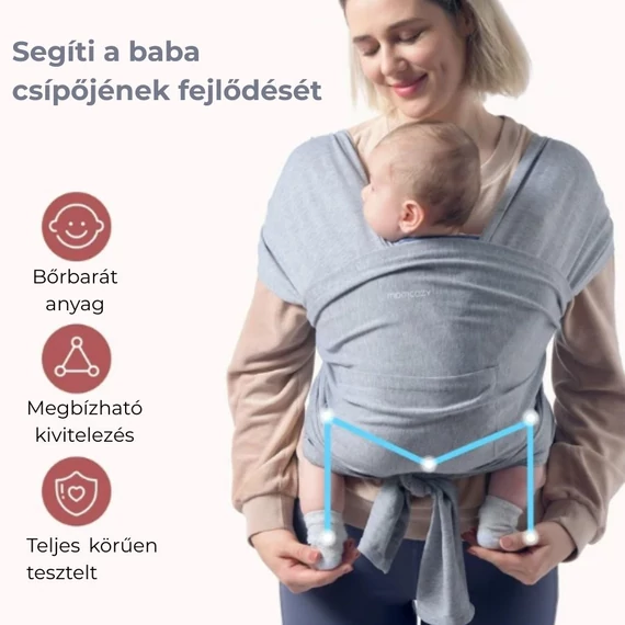 Momcozy Baby Wrap Babahordozó