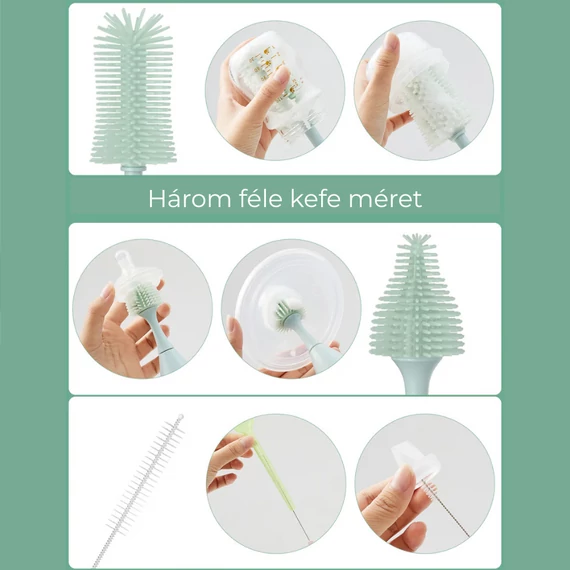 Momcozy cumisüvegmosó kefe szett