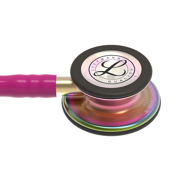 3M Littmann Classic III fonendoszkóp málna cső, szivárvány fej