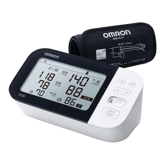 OMRON M7 INTELLI IT automata vérnyomásmérő