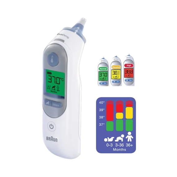 BRAUN ThermoScan7 fülhőmérő