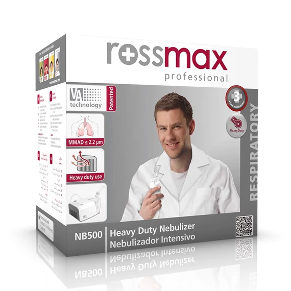 Rossmax NB500 professzionális kompresszoros inhalátor