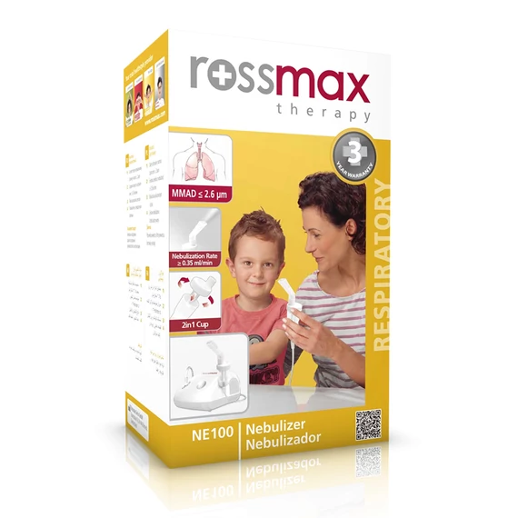 Rossmax NE100 kompresszoros inhalátor