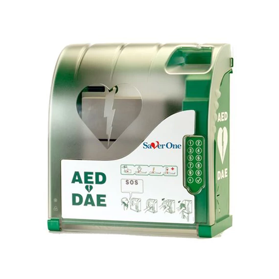 SAVER ONE defibrillátor fali kabin riasztóval