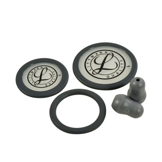 Littmann Classic III, IV. Cardiology, Core  fonendoszkóphoz csere alkatrész készlet (szürke)
