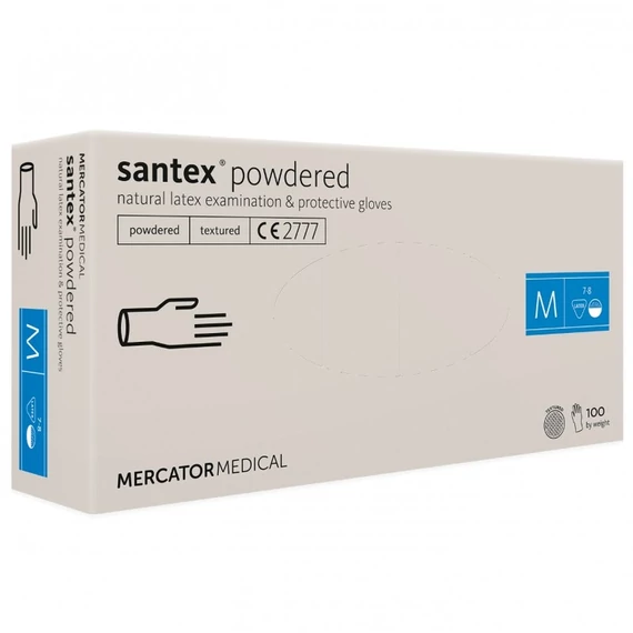  Mercator Santex púderes latex kesztyű