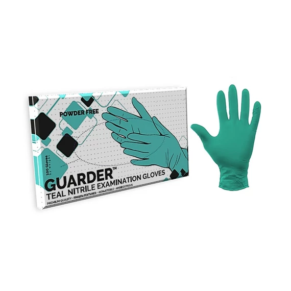 GUARDER Nitril Teal kékeszöld 3,4g púdermentes