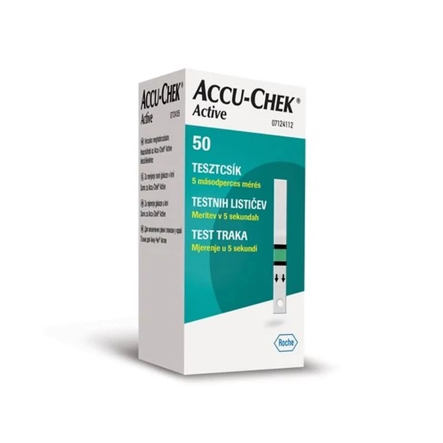 Accu-Chek Active Glucose tesztcsík (50db)