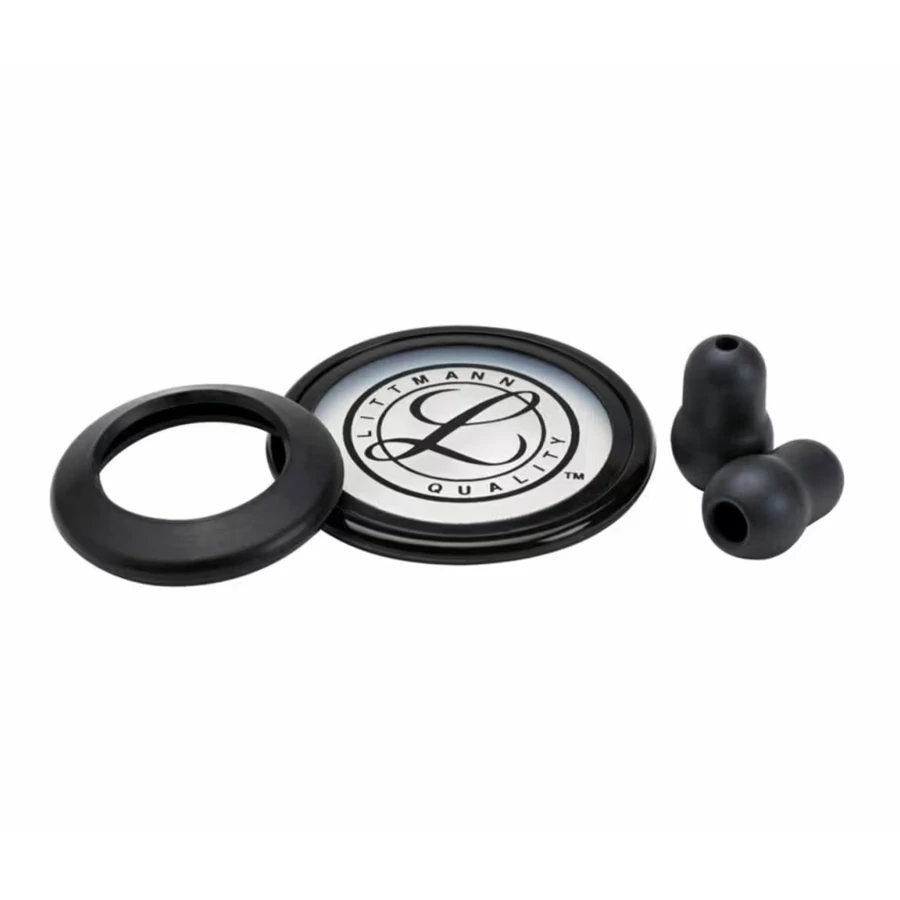 Littmann Classic II fonendoszkóphoz csere alkatrész készlet (fekete)